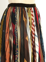 Handmade Mens Tie Maxi Skirt Bottom arcadeshops.com