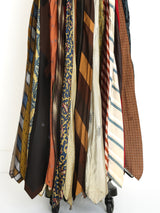 Handmade Mens Tie Maxi Skirt Bottom arcadeshops.com