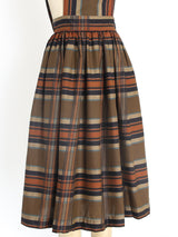 Plaid Apron Dress Dress arcadeshops.com