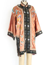 Hand Embroidered Chinese Silk Robe Jacket arcadeshops.com