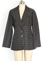 1960's Metallic Brocade Jacket Jacket arcadeshops.com