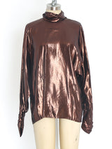 Metallic Bronze Top Top arcadeshops.com