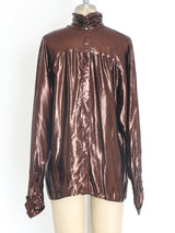 Metallic Bronze Top Top arcadeshops.com