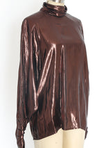Metallic Bronze Top Top arcadeshops.com