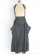 Norma Kamali Suspender Skirt Bottom arcadeshops.com