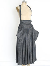 Norma Kamali Suspender Skirt Bottom arcadeshops.com