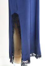 Christian Dior Sapphire Slip Dress Dress arcadeshops.com