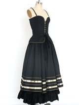 Yves Saint Laurent Russian Collection Bustier Ensemble Suit arcadeshops.com