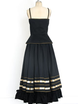 Yves Saint Laurent Russian Collection Bustier Ensemble Suit arcadeshops.com