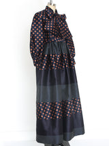 Geoffrey Beene Polka Dot Gown Dress arcadeshops.com
