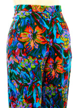 Fiorucci Floral Velveteen Pants Bottom arcadeshops.com