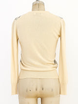 Gucci Logo Knit Sweater Top arcadeshops.com