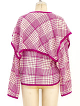 Missoni Plaid Sweater Top arcadeshops.com