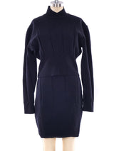Alaia Pleated Knit Ensemble Suit arcadeshops.com