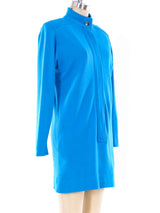 Yves Saint Laurent Turquoise Tunic Dress Dress arcadeshops.com