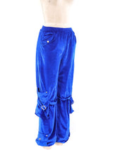 Christian Dior Velour Utility Joggers Bottom arcadeshops.com