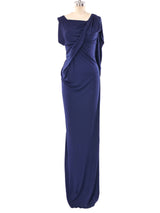 Peter Pilotto Draped Jersey Gown Dress arcadeshops.com