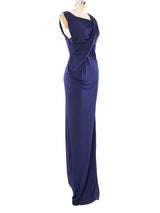 Peter Pilotto Draped Jersey Gown Dress arcadeshops.com