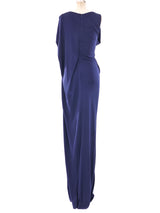 Peter Pilotto Draped Jersey Gown Dress arcadeshops.com