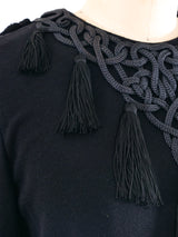 Chanel Tassel Embellished Jersey Dress Dress arcadeshops.com
