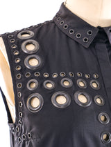 Givenchy Grommet Top Top arcadeshops.com