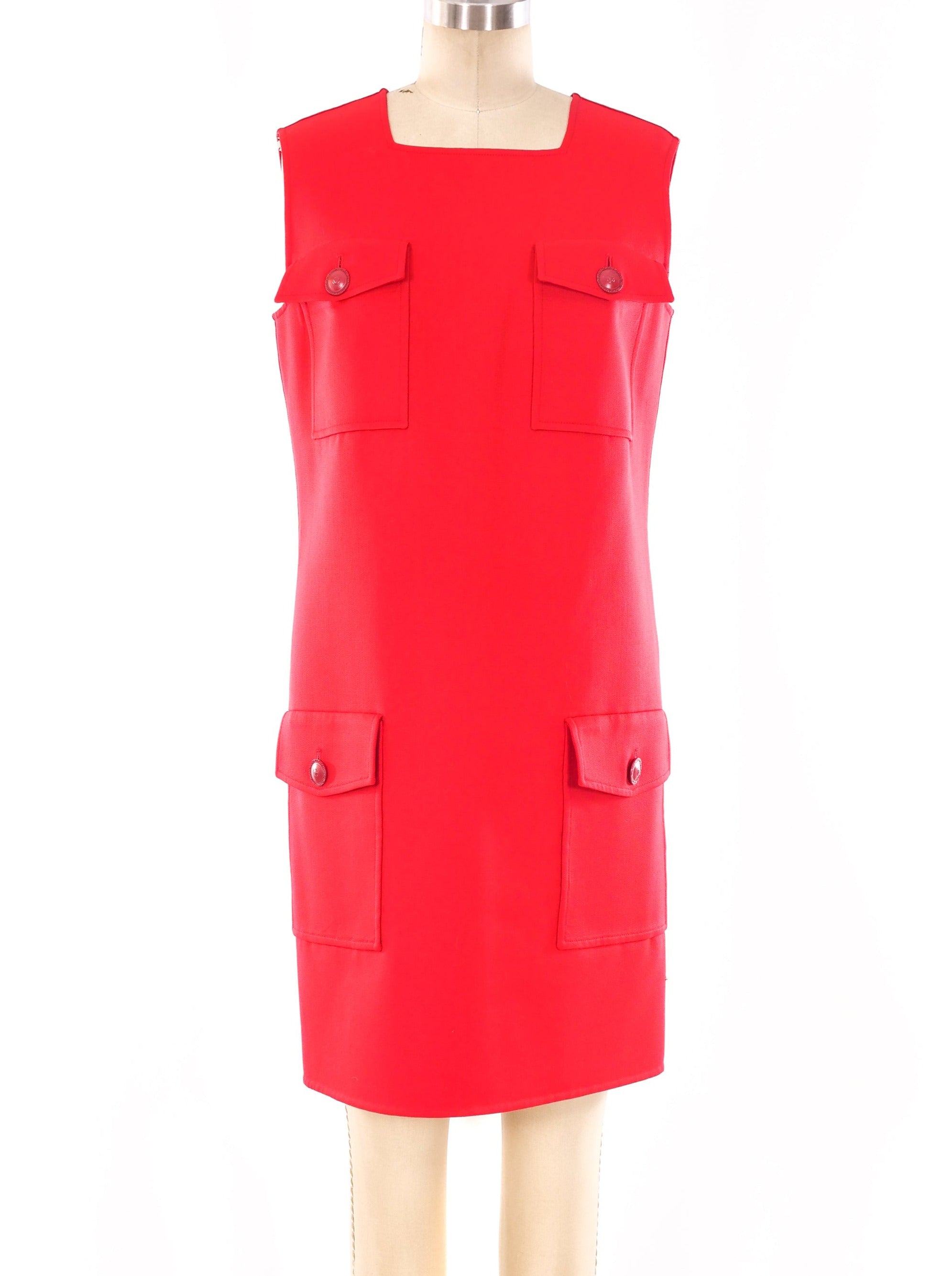【関税＆送料込み】Versace Dress Clothing V-Emblem Logo T-Shirt Dress | VERSACE US