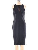 Gianni Versace Sleeveless Little Black Dress Dress arcadeshops.com