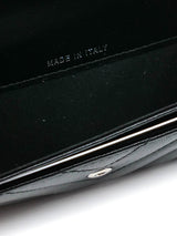 Chanel Lambskin Chevron Quilted Studded Cardholder Accessory arcadeshops.com