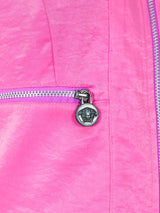 Versace Jeans Couture Bubblegum Technical Mini Dress Dress arcadeshops.com