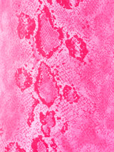 Versus by Gianni Versace Snakeskin Printed Bodysuit Suit arcadeshops.com