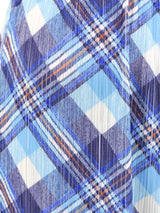 Issey Miyake Pleats Please Plaid Skirt Bottom arcadeshops.com