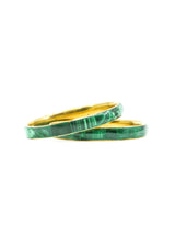 Pair of Malachite Bangles Accessory arcadeshops.com