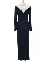 Anthony Ferrara Chainmail Accented Maxi Dress Dress arcadeshops.com