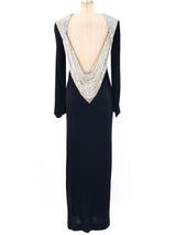 Anthony Ferrara Chainmail Accented Maxi Dress Dress arcadeshops.com