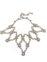 Spiral Linked Bib Necklace Accessory arcadeshops.com