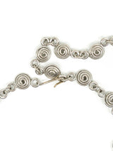 Spiral Linked Bib Necklace Accessory arcadeshops.com