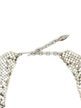 Whiting and Davis Chainmail Bib Necklace Accessory arcadeshops.com