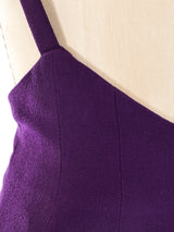Karl Lagerfeld Plum Suspender Dress Dress arcadeshops.com