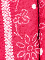 Floral Striped Shibori Kimono Jacket arcadeshops.com