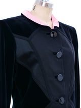 Yves Saint Laurent Velvet Jacket Jacket arcadeshops.com