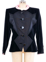 Yves Saint Laurent Velvet Jacket Jacket arcadeshops.com