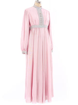 1960's Pink Lurex Jumpsuit Jumpsuit arcadeshops.com