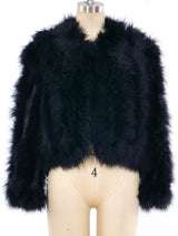 Marabou Feather Jacket Jacket arcadeshops.com