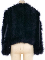 Marabou Feather Jacket Jacket arcadeshops.com