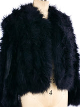 Marabou Feather Jacket Jacket arcadeshops.com