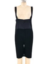 Issey Miyake Plisse Pleated Jumper Jumpsuit arcadeshops.com