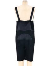 Issey Miyake Plisse Pleated Jumper Jumpsuit arcadeshops.com