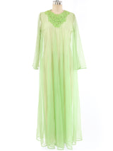 Valentino Sage Green Nightgown Dress arcadeshops.com