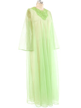 Valentino Sage Green Nightgown Dress arcadeshops.com