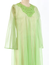 Valentino Sage Green Nightgown Dress arcadeshops.com
